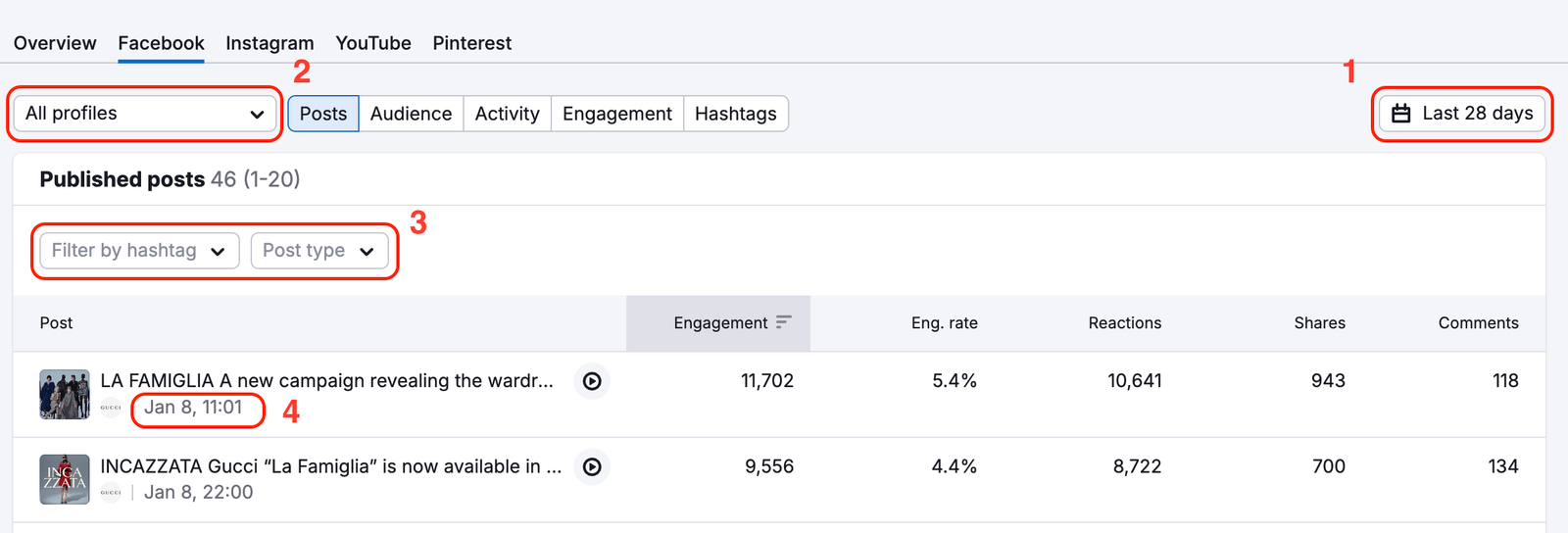 Facebook Report image 2